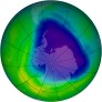 Antarctic Ozone 2001-10-22